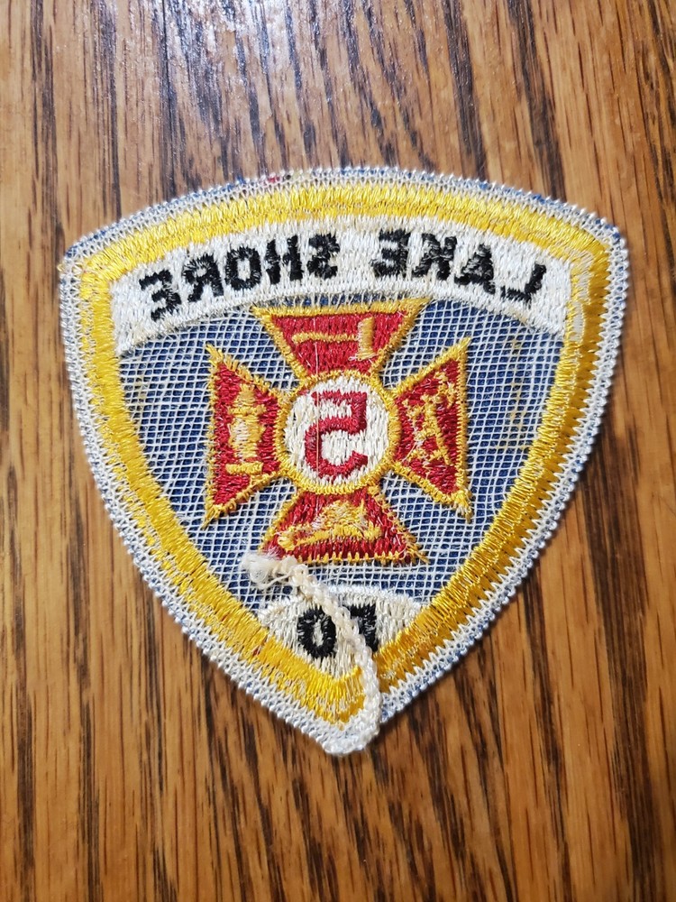 vintage Lake Shore Fire Department (FD) patch
