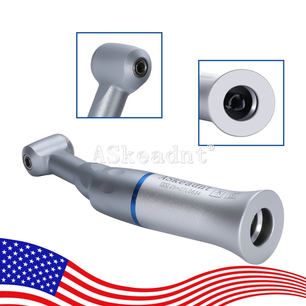 ASkeadnt Dental Low Slow Speed Push Button Contra Angle Handpiece E-type