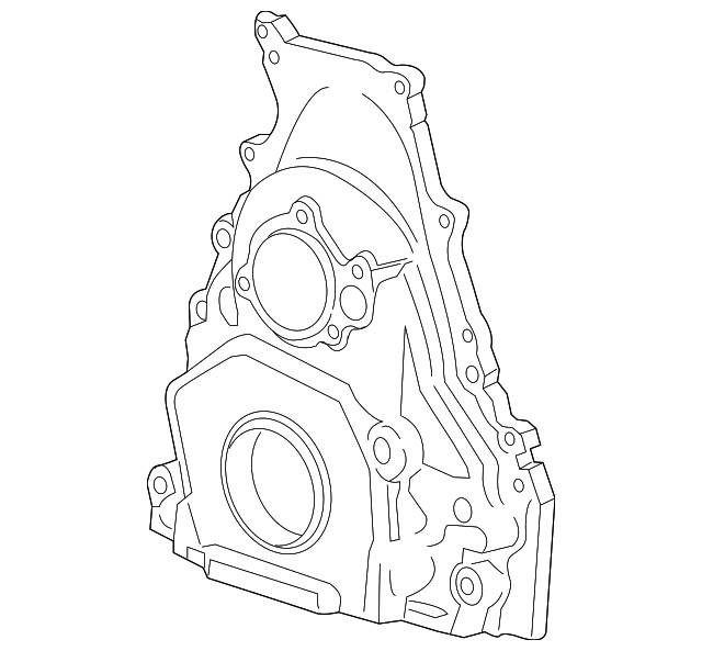 Genuine GM Engine Front Cover 12688896