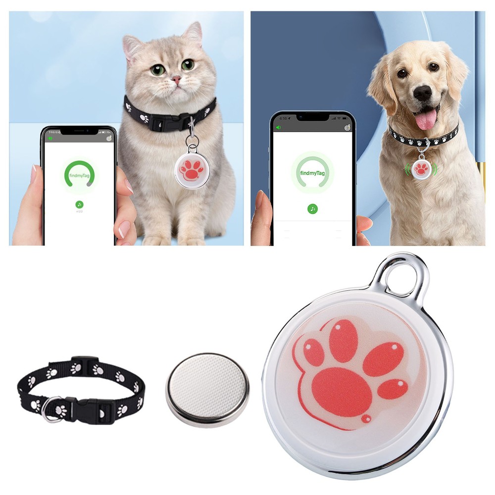 GPS Tracker Pet Tracker-Dog Tracking Collar IP65 Works Android & iOS Universal