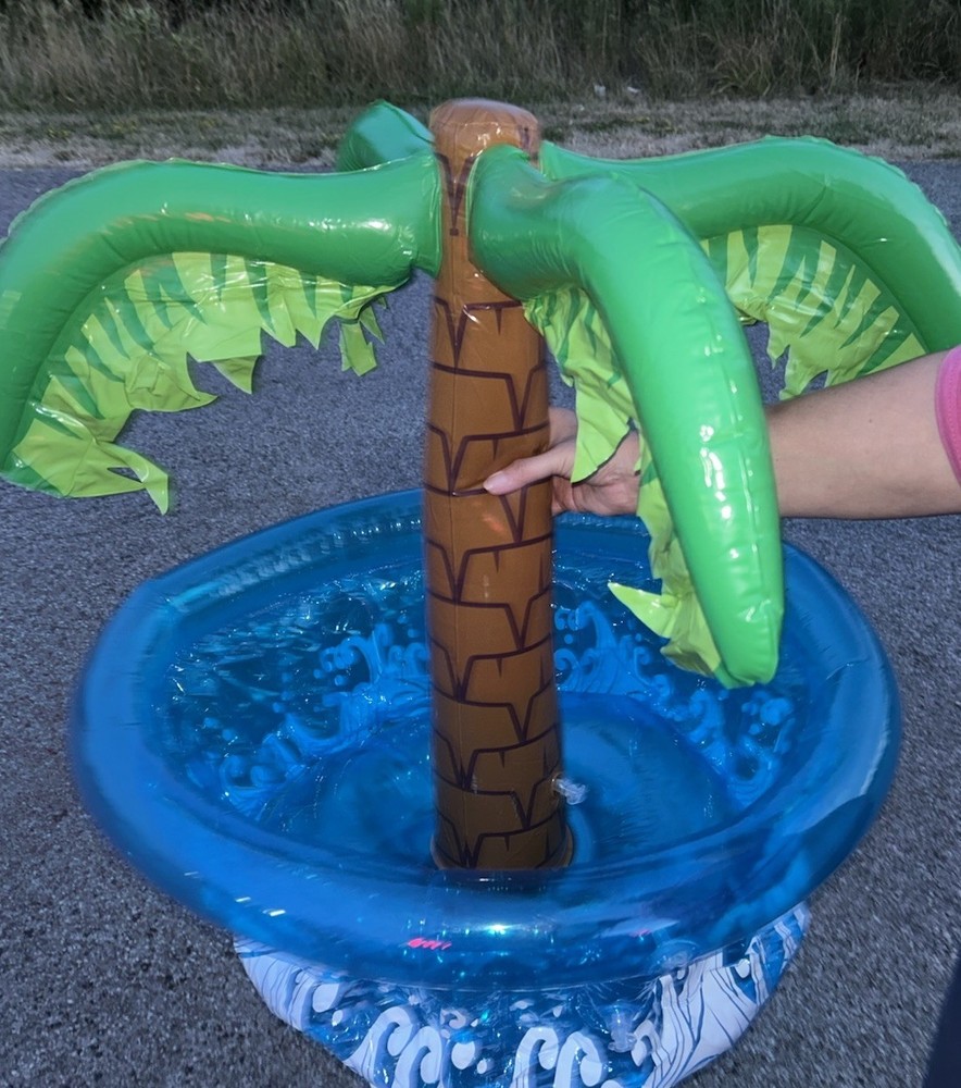 Inflatable Palm Tree Cooler Two Pack New With Box