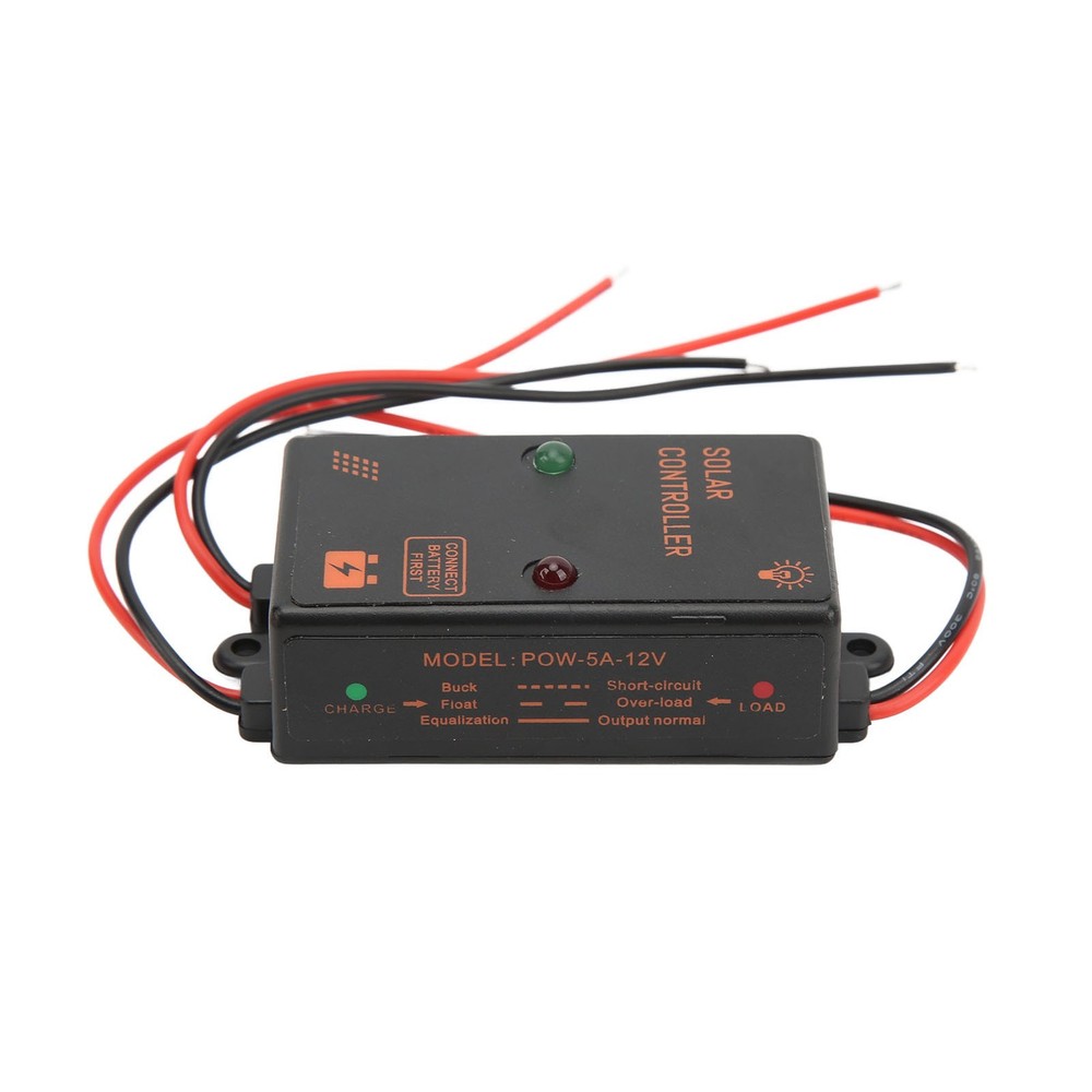 Solar Panel Controller IP67 Waterproof PWM Charge Controller 5A 6V 12V Spares