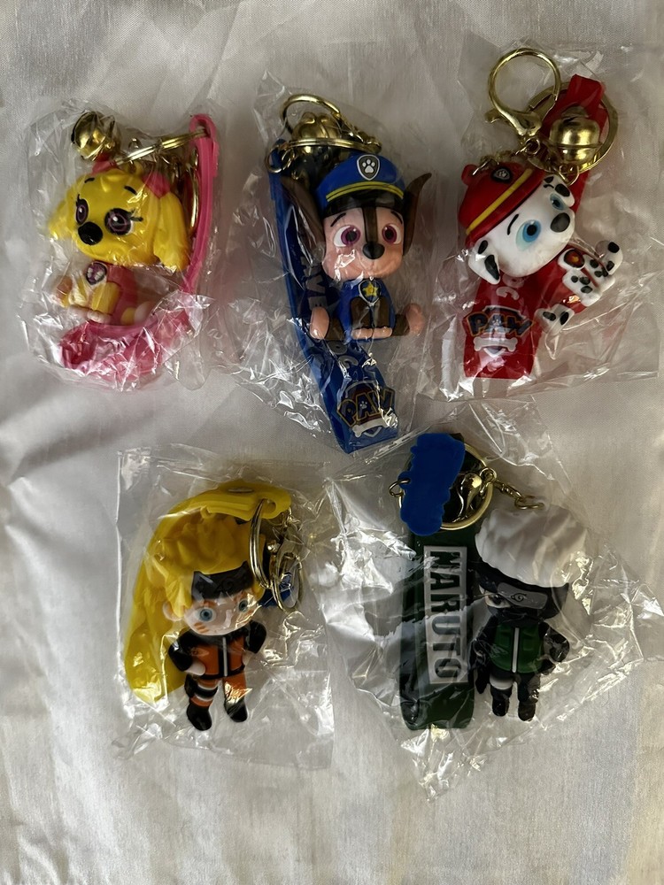 1 Piece Silicone Keychain. Various Assortments. Please Read Description.