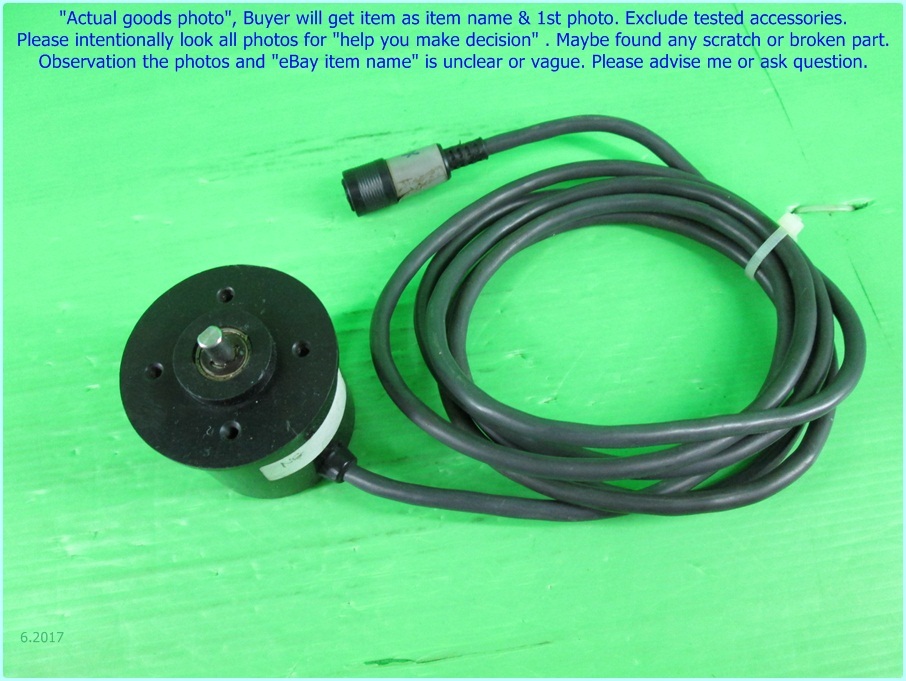 OMRON E6CP-AG5C-C, Rotary Encoder as photo, sn:2576, For part not working.