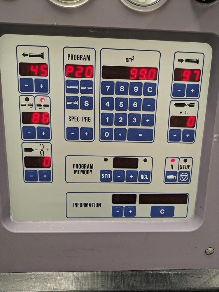 Handtmann VF-50 vacuum portioning/filling machine