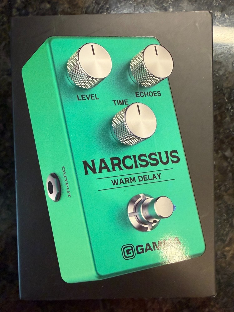 GAMMA Narcissus Warm Delay Effects Pedal