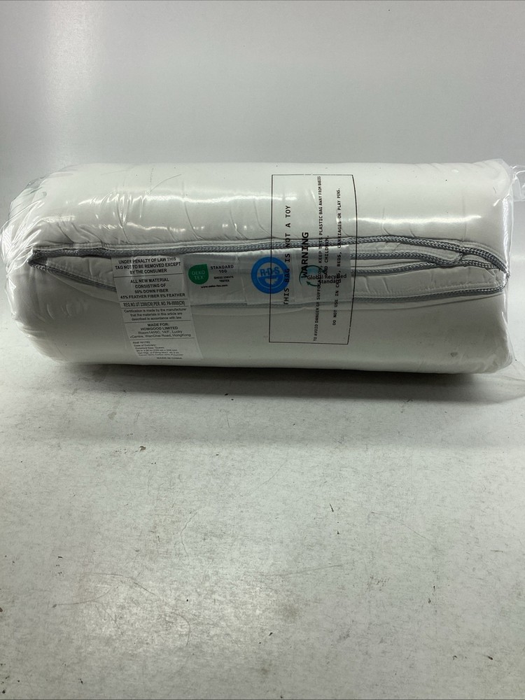 Homelysian Down Comforter Queen, White