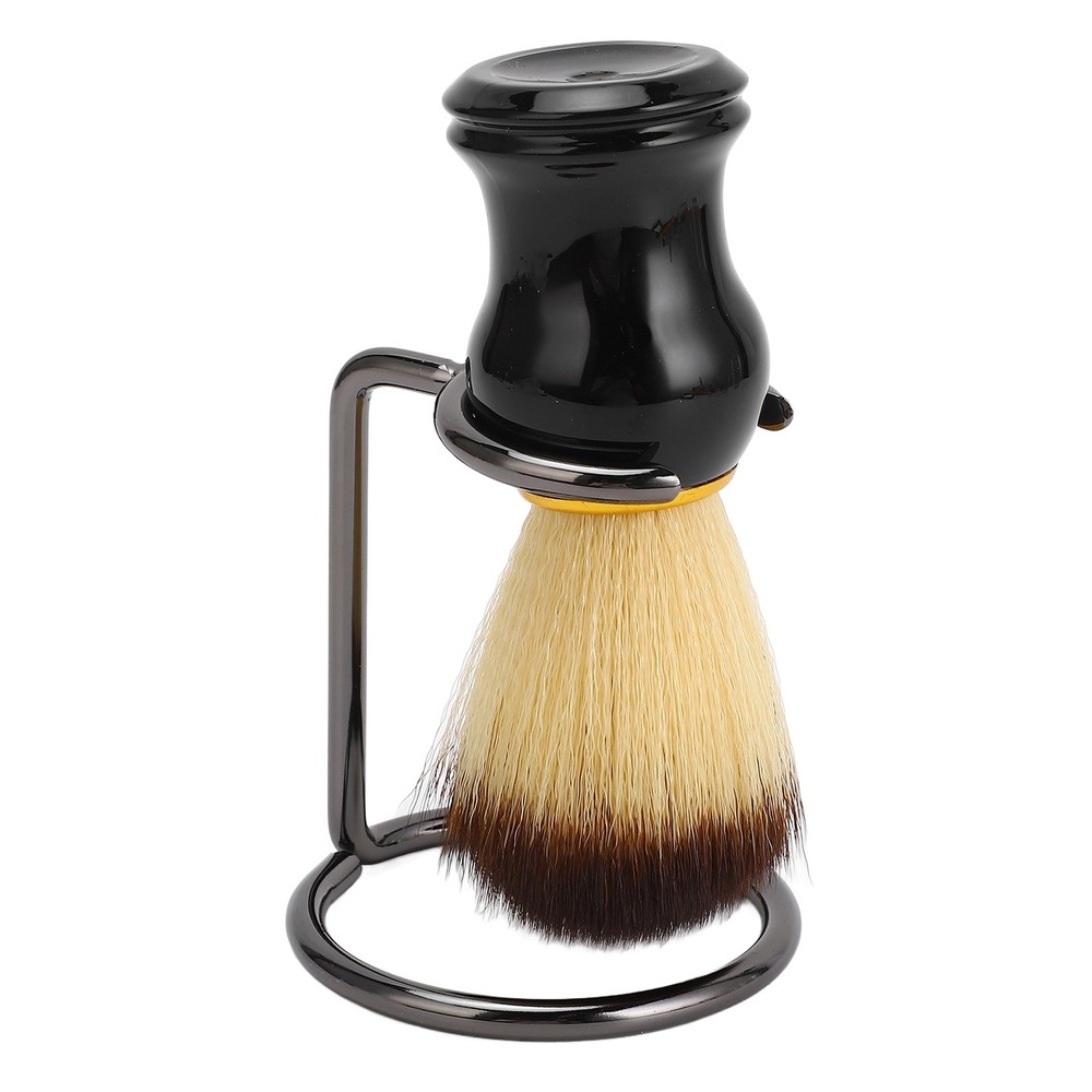 Curved Handle Shaving Brush Set For Comfortable Shaving Experience