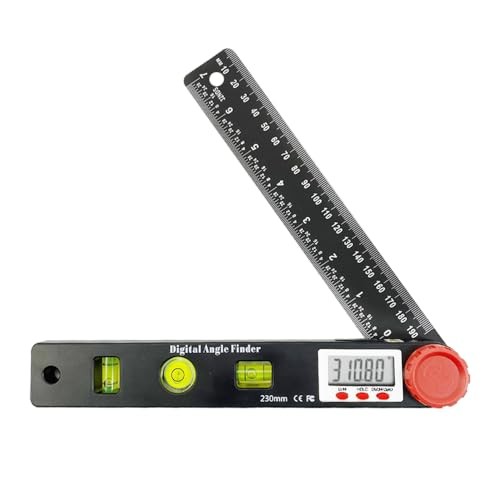 Digital Angle Finder Protractor-7inch 0-360 °LCD Digital onesize Black 2
