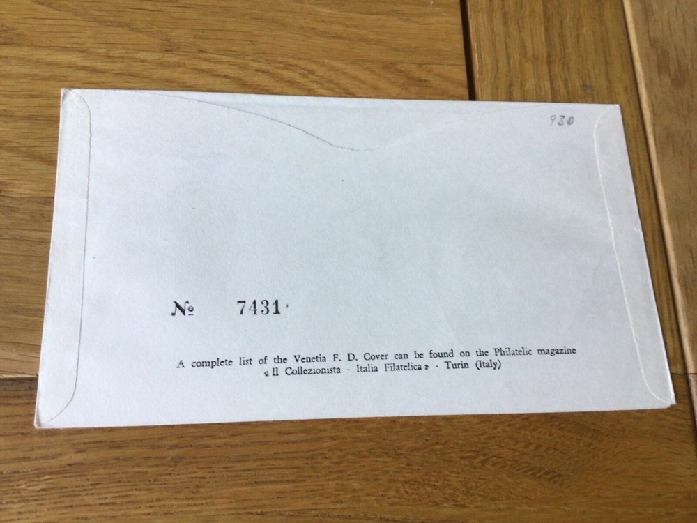 B. Groce Italy stamps cover Ref 56068