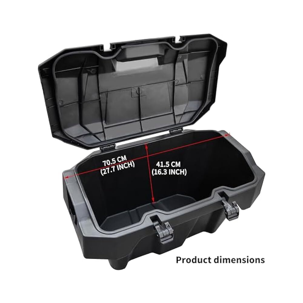 ATV/UTV Storage Solution, 82QT, Secure, Waterproof Box for Essentials