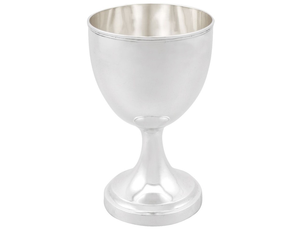Antique William IV Sterling Silver Goblet
