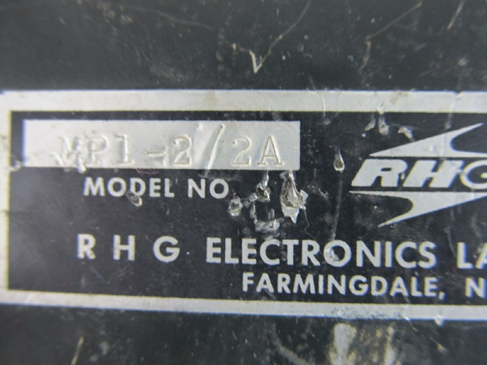 RHG Electronics Laboratory MP1-2/2A RF Module Ham Microwave Lab