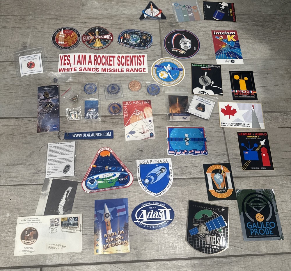 NASA Space Force Air Force Memorabilia Lot