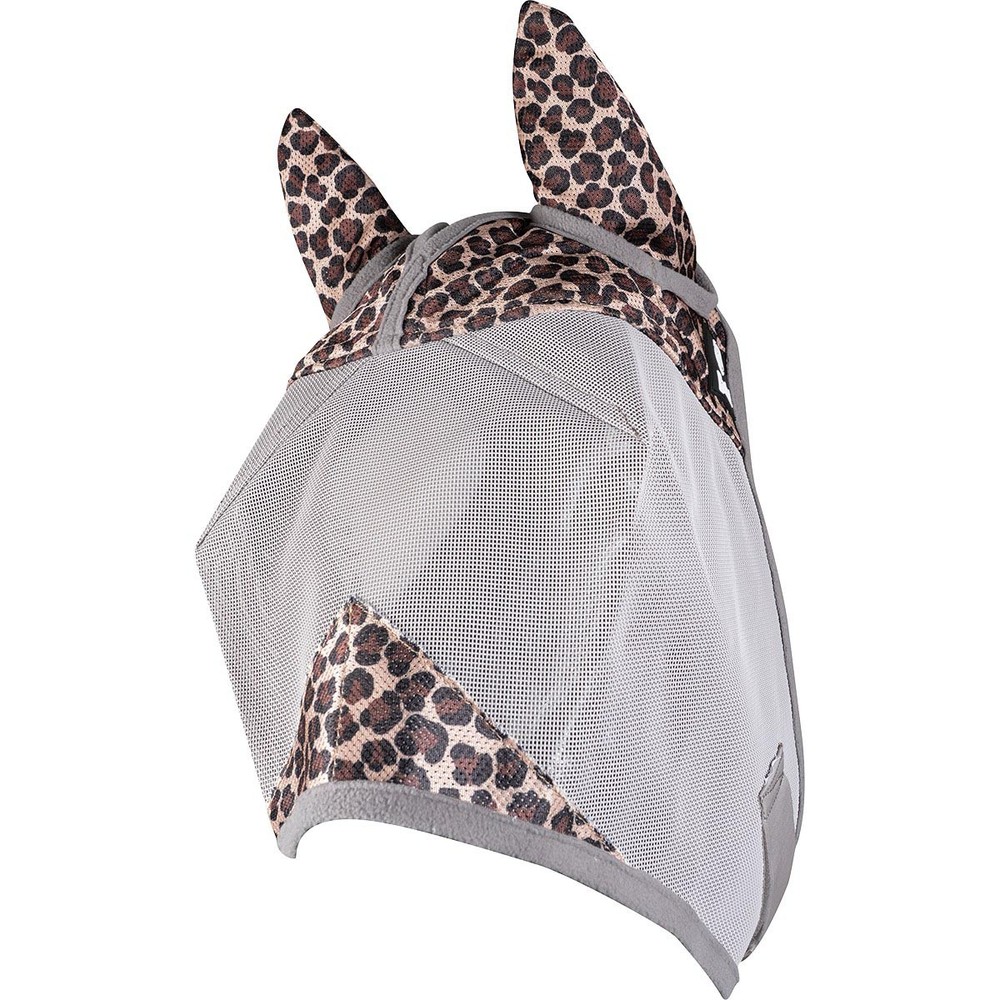 Crusader Fly Mask with Ears, Leopard, Weanling