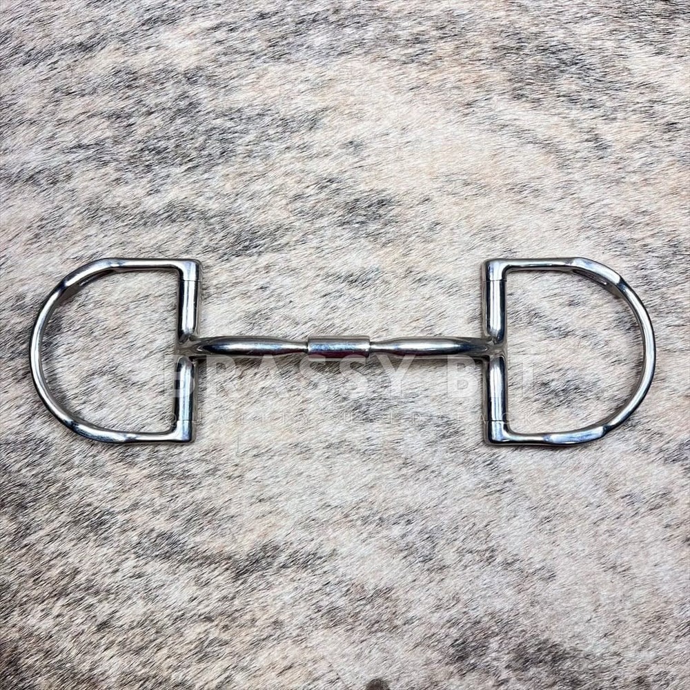 5.5" Myler D Ring Comfort Snaffle w/ Hooks