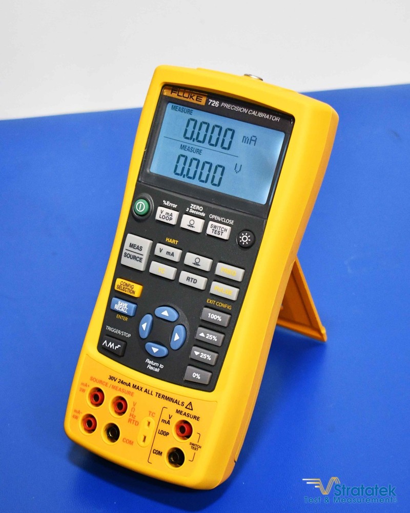 Fluke 726 Multifunction Process Precision Calibrator - NIST Calibrated with Data