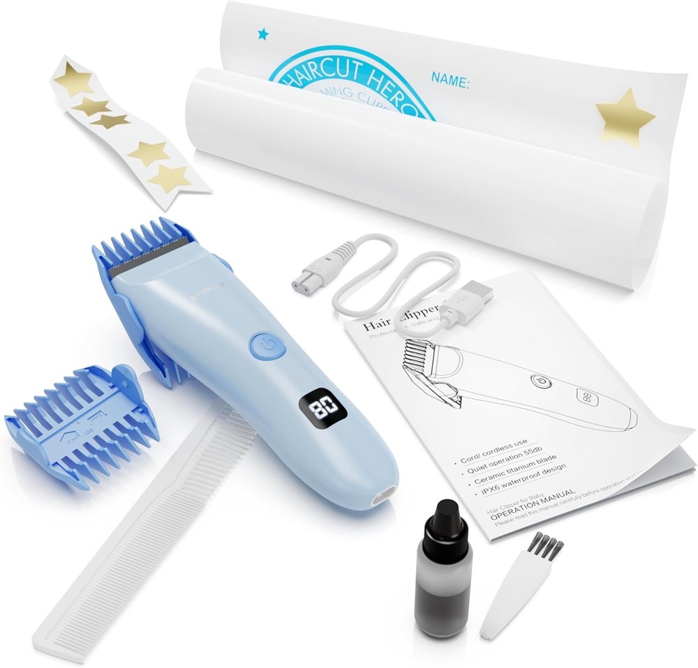 Haircut Hero Sensory Development Program with The Quiet Clipper, Step by Step...
