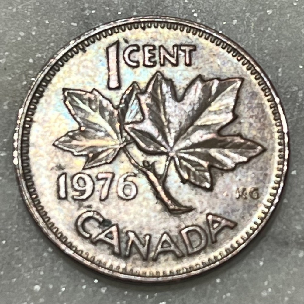 1976 | Canada - 1 Cent coin XF
