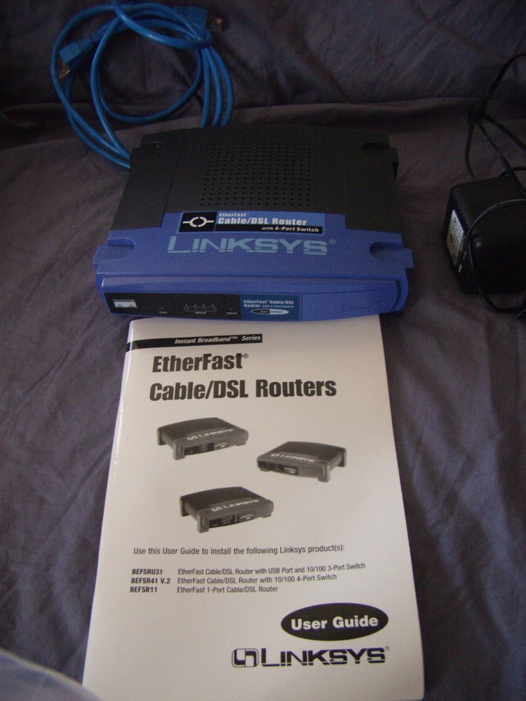 USED ETHERFAST CABLE/DSL ROUTER