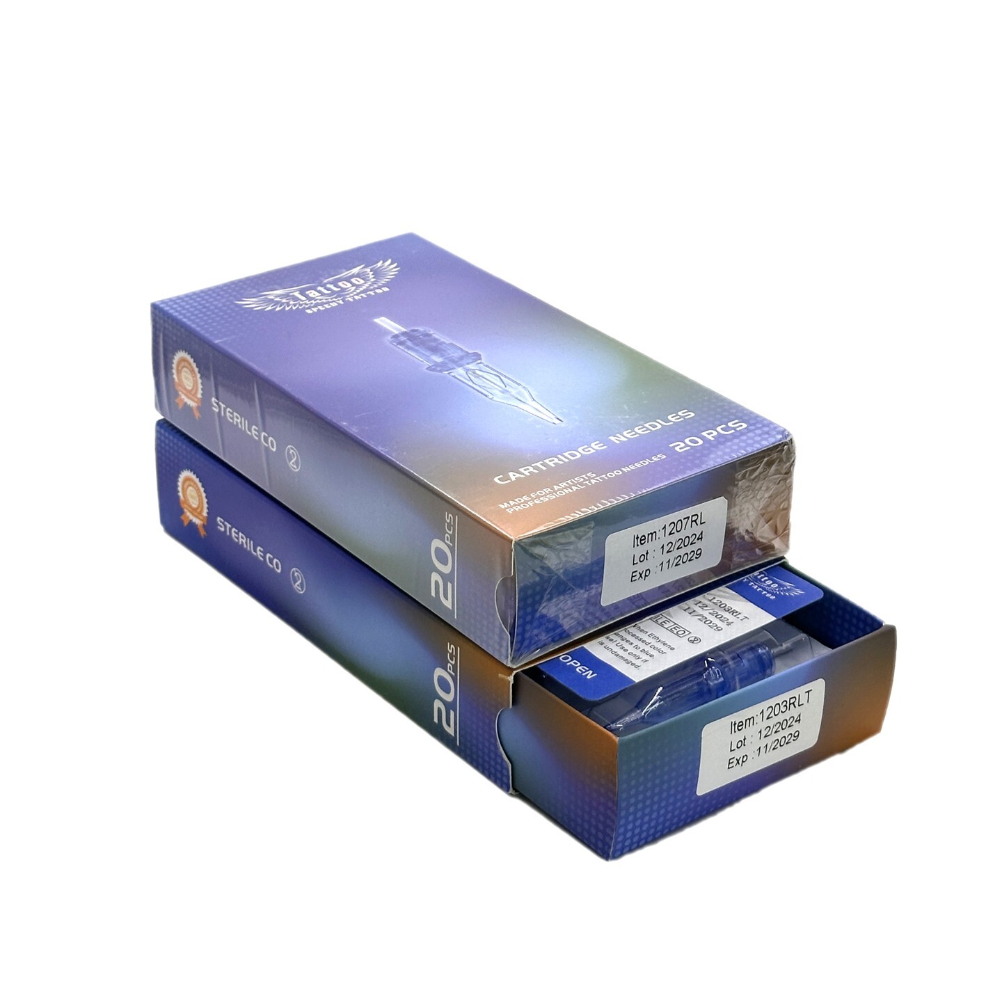 20PCS/50PCS Spark Needles Disposable Tattoo Cartridge Mix Needles RL, RS, RM, M1