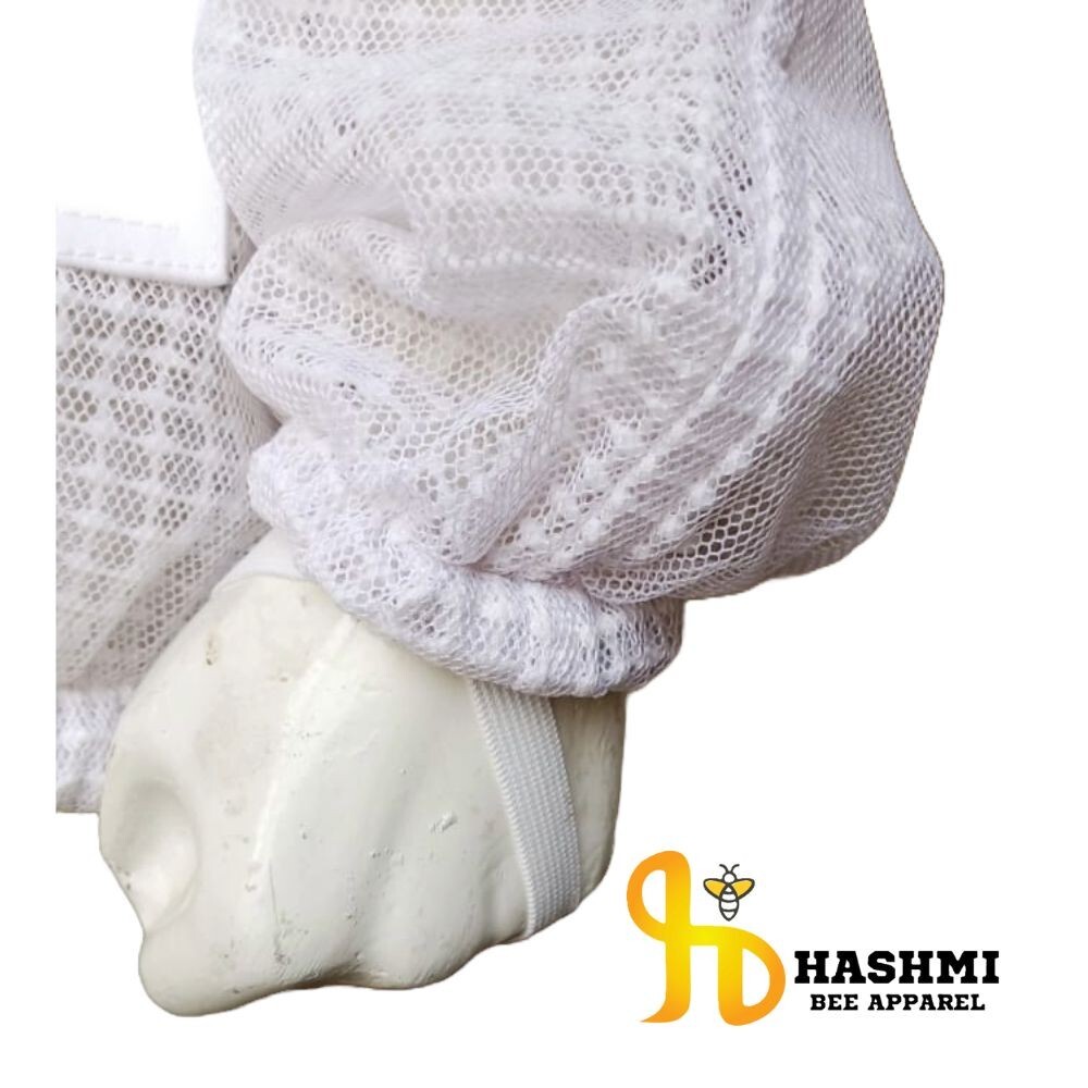 Bee Jacket Sting Protected 3 Layer Jacket Fencing Veil White Beekeeper Jacket