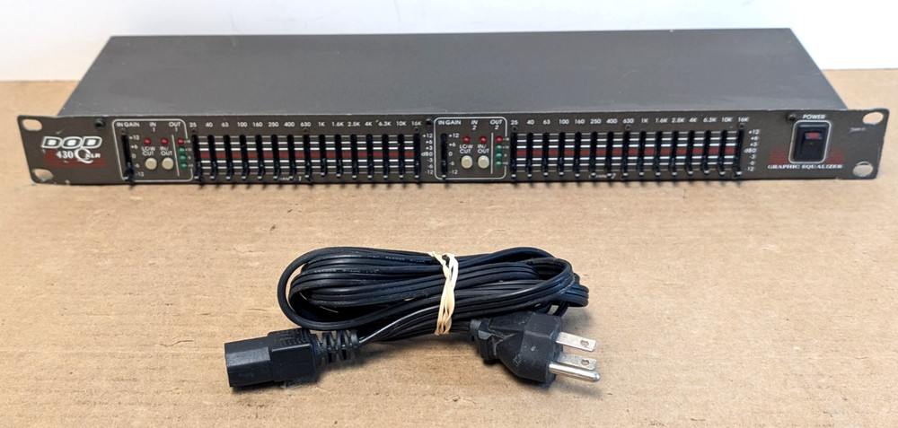 DOD SR430 QXLR Graphic Equalizer