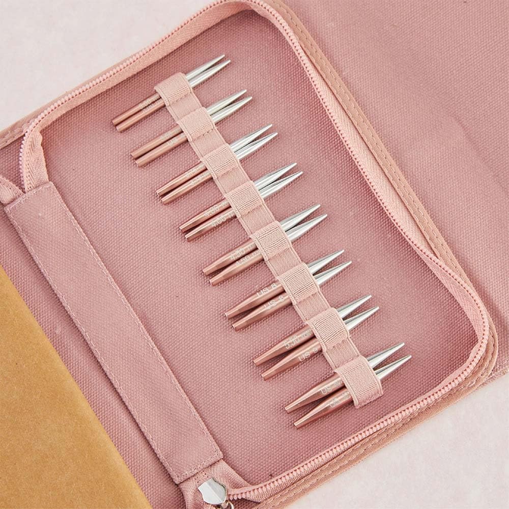 Knitter’s Pride Rosemist Mini Interchangeable Needle Set 2"" (5cm) – 8 US Siz...