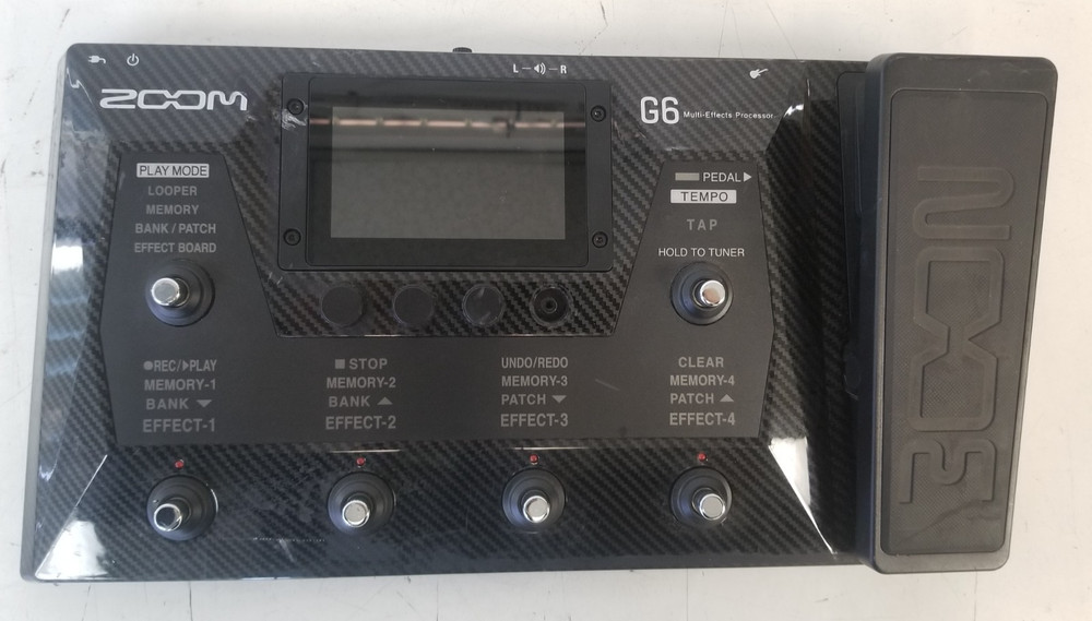 Zoom G6 Multi-Effects Guitar Processor