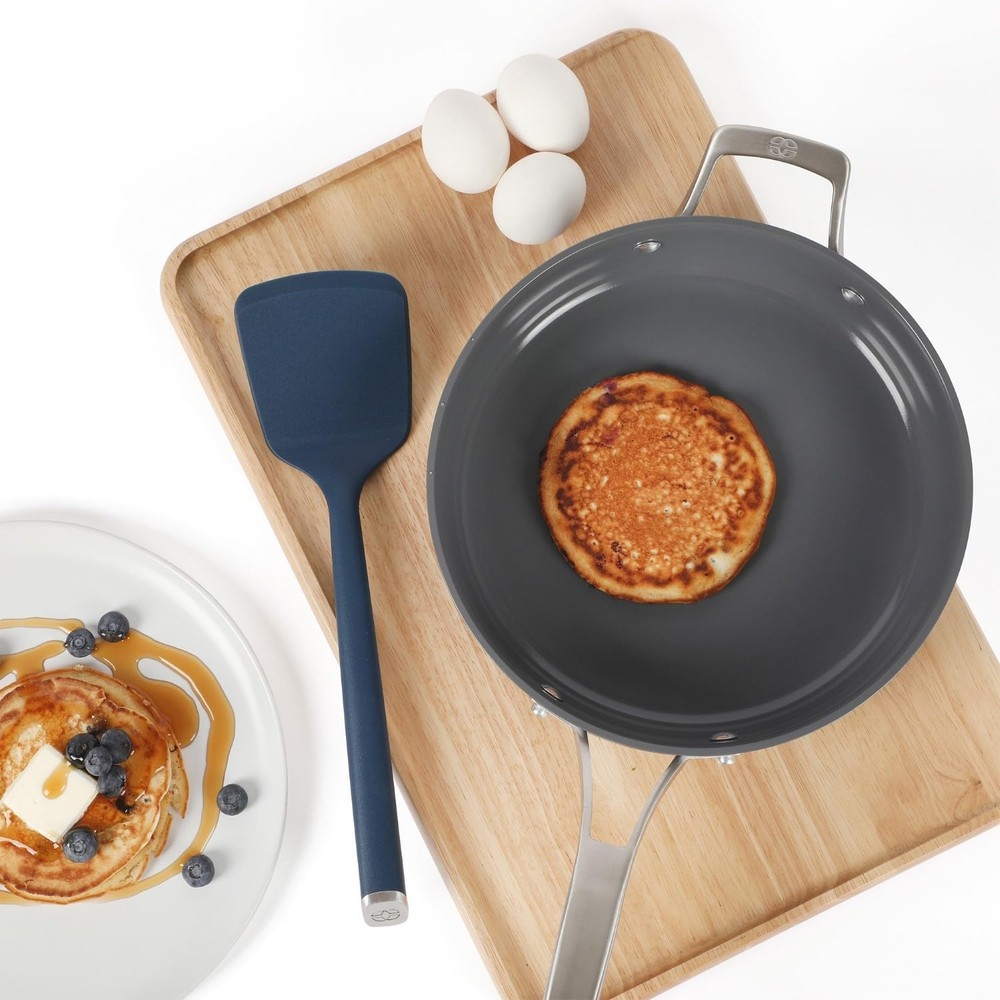 Calphalon Edge Silicone Flexible Turner - Navy Blue