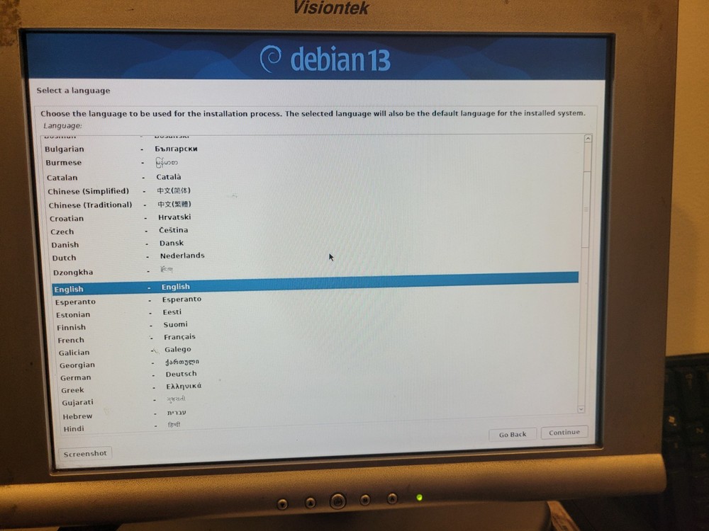 Debian 13 Linux "Trixie" x64 Installer on 16G USB Stick Rock Solid Linux Distro!