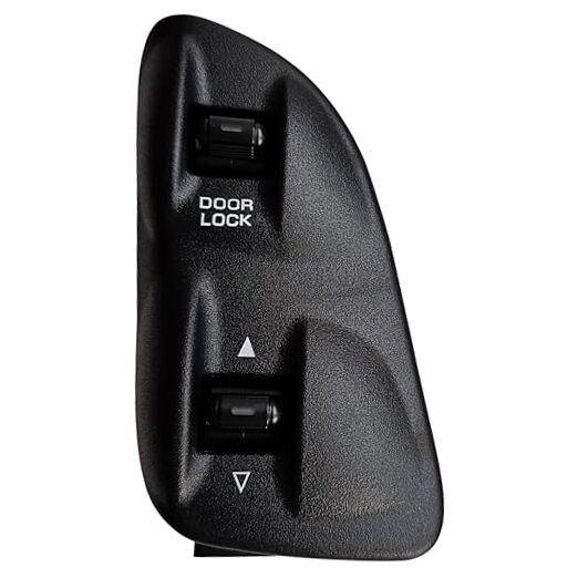 Front Passenger Window Switch, & Bezel Set for 1998-2002 Dodge Ram 1500 2500