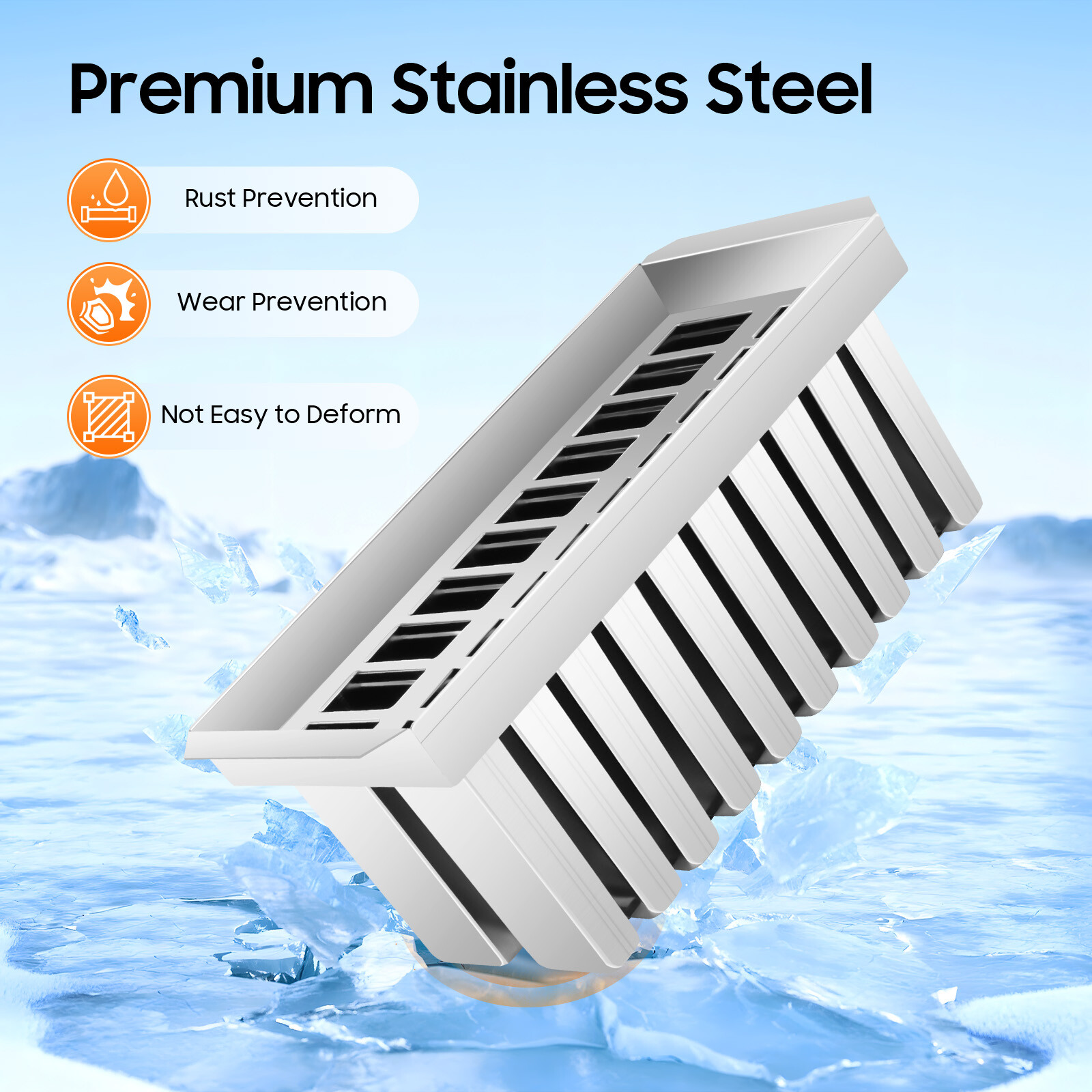 Ice Cream Stick Mold 20pcs Mold Cup Stainless Steel Mold Commercial