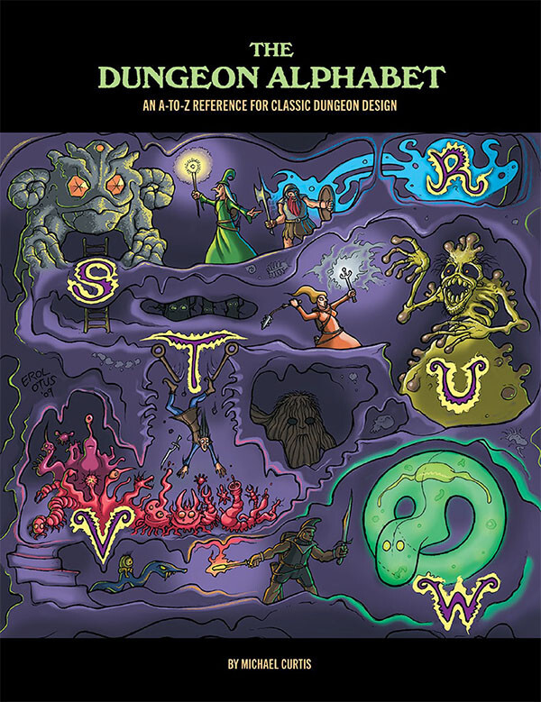 Dungeon Alphabet - Goodman Games Sourcebook RPG New