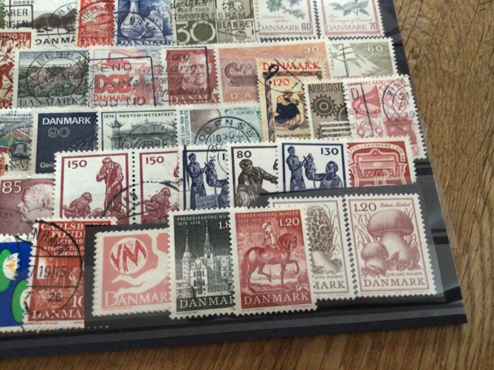 Denmark mounted mint or used stamps A12356