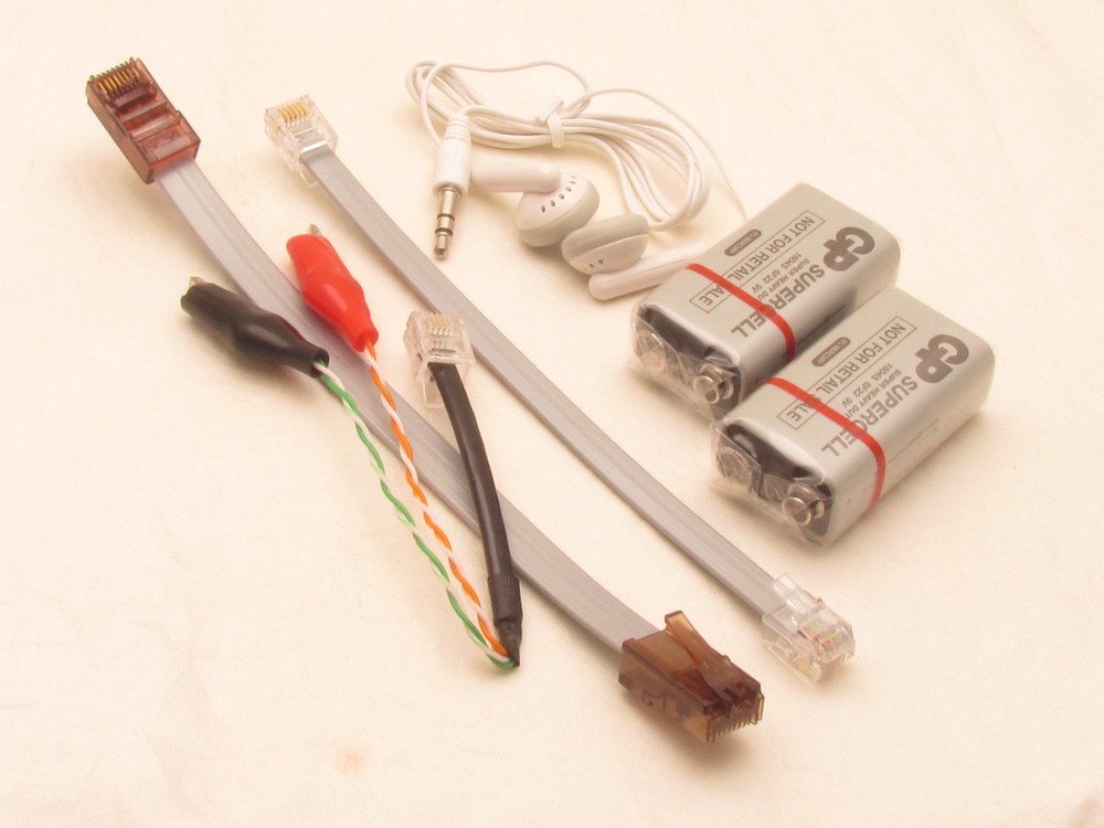 Cable GENERATOR Phone Tone PROBE Tracer Tracker Finder Tester Tool Kit