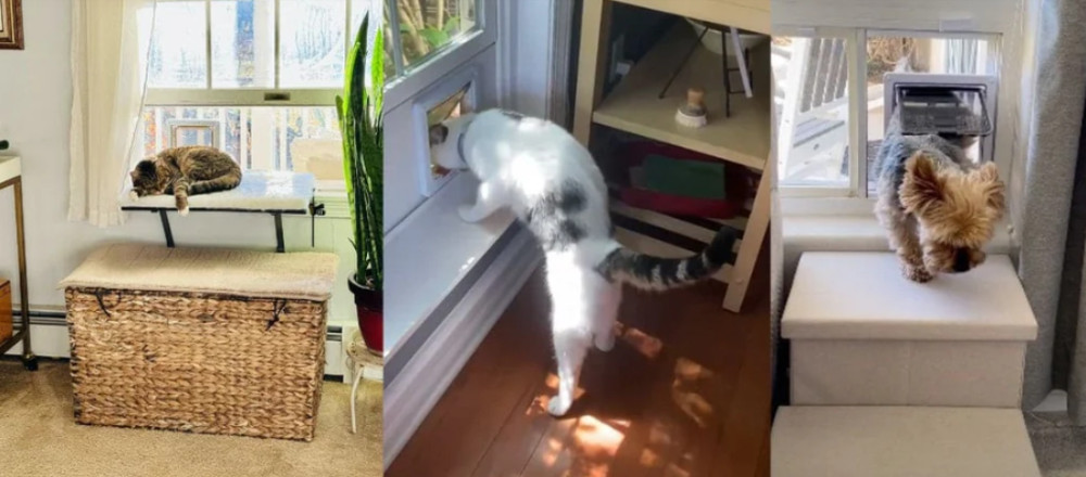 LILEPET Interior Cat Door
