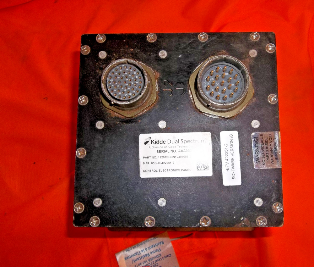 KIDDE DUAL SPECTRUM CONTROL BOX 12496686-1R2 3126E