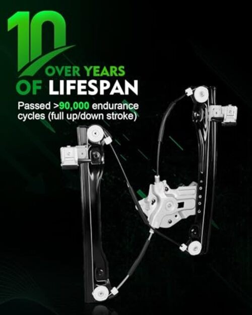 751-739 Power Window Regulator with Motor for:-Chevy Front Left Driver Side