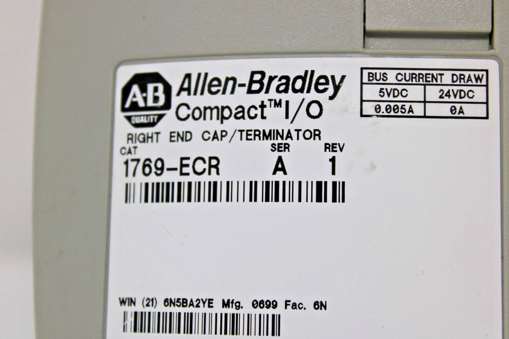 Allen-Bradley 1769-ECR End Cap