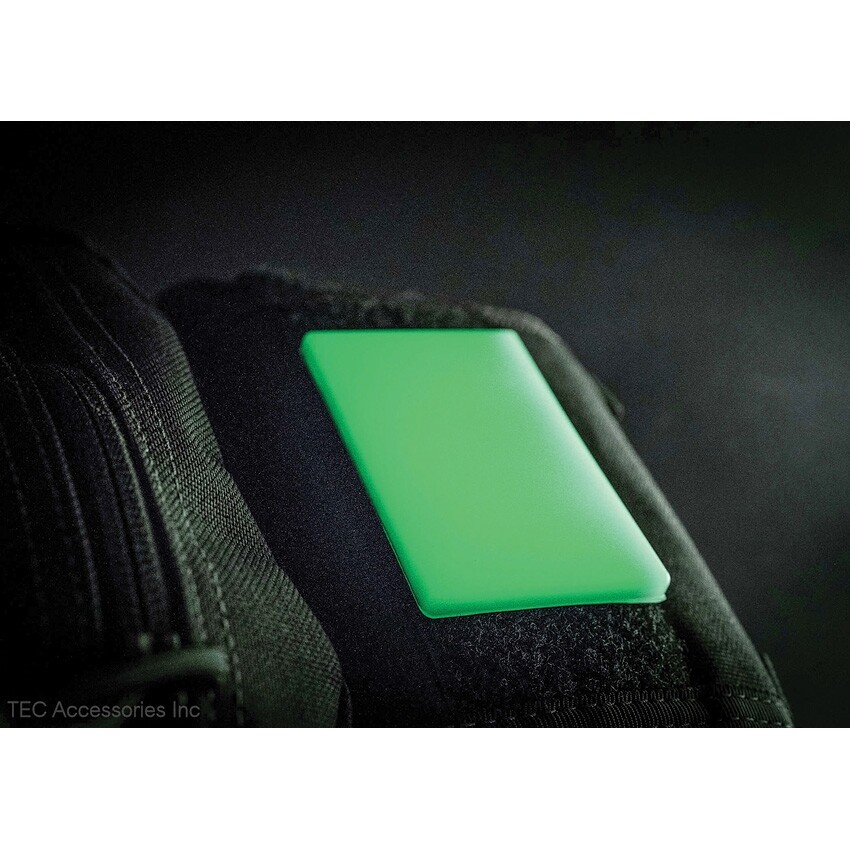TEC Accessories Embrite Beacon Morale Patch Green Hook-and-Loop Maximum 12 Hours