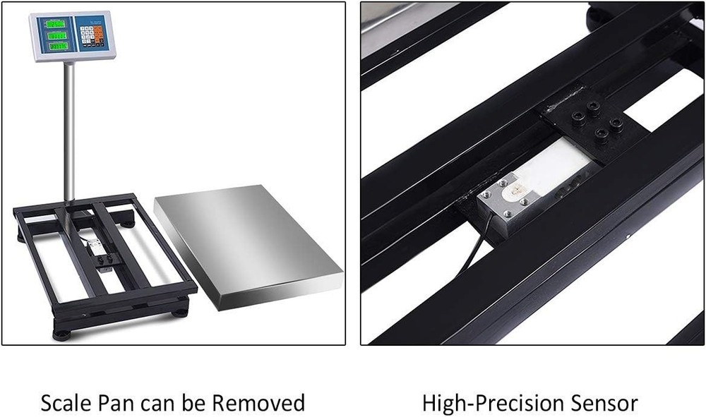 Giantex 660lbs Weight Computing Digital Scale Floor Platform Scale Postal Scale