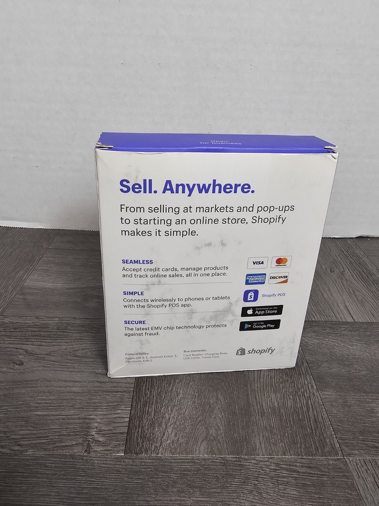 Shopify Swipe Reader Brand New Open Box Fast Ship!