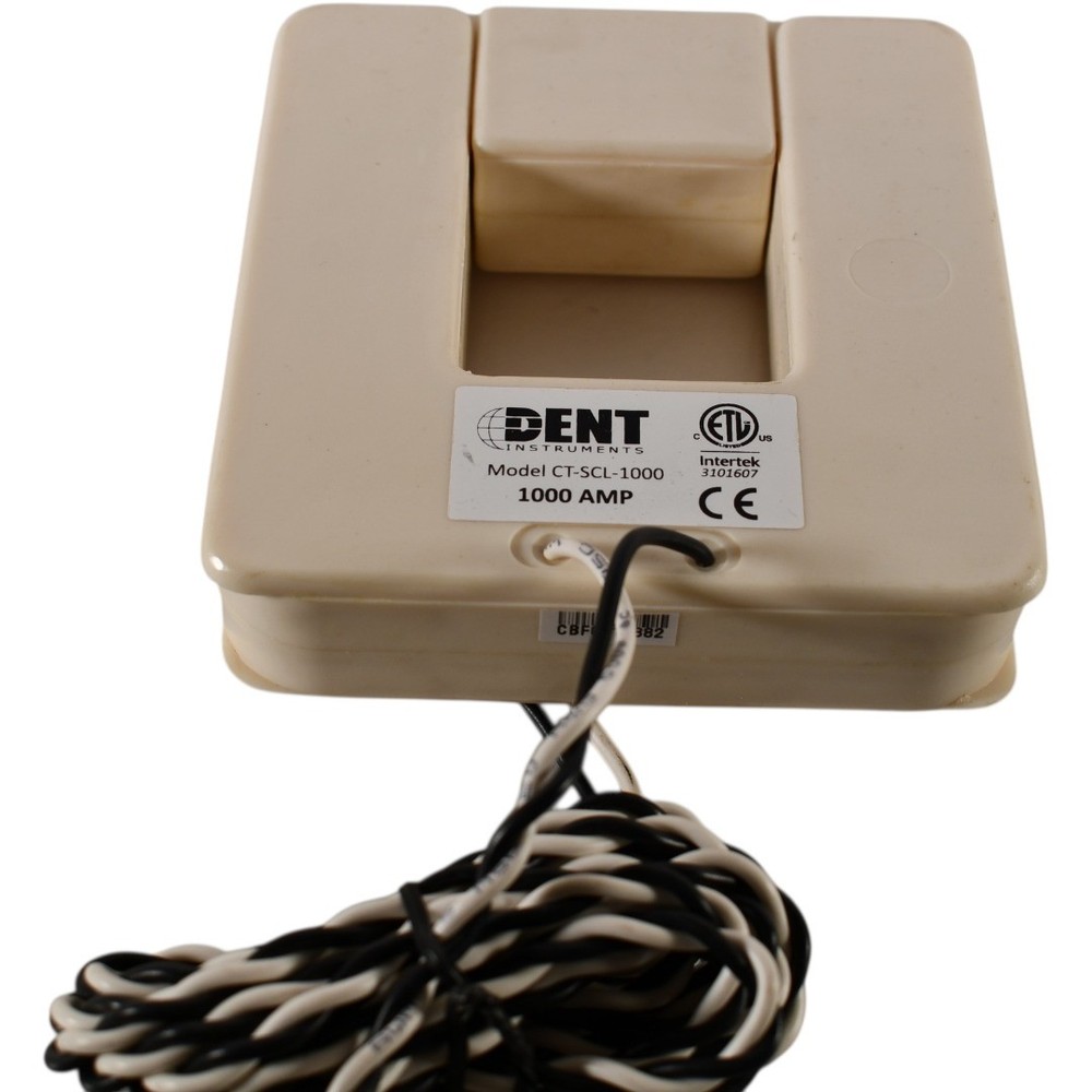 NEW Dent Instruments CT-SCL-1000 1000A LARGE SPLIT-CORE CT, 2IN WINDOW, 3M LEADS