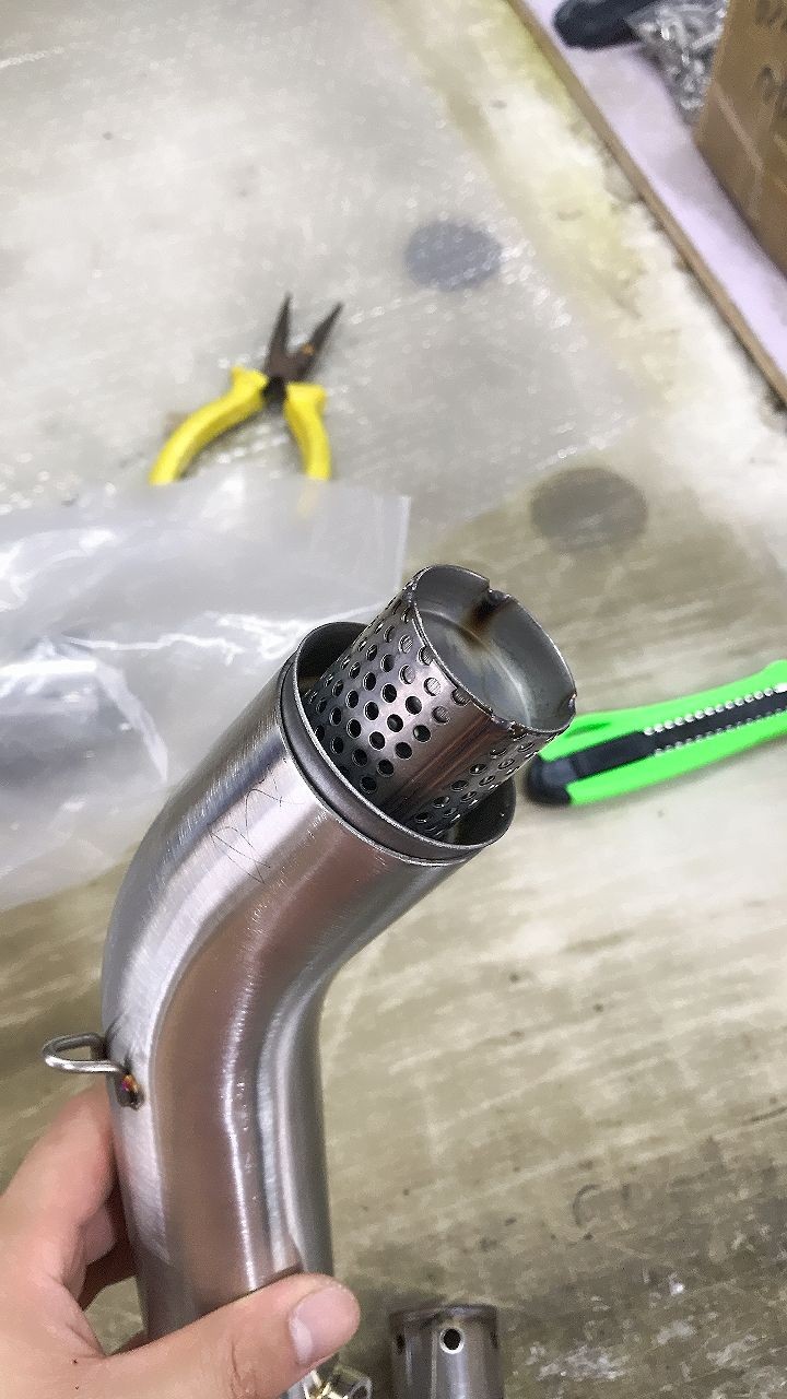 Motorcycle 51mm Exhaust Muffler Insert DBKiller Baffle Removable Universal