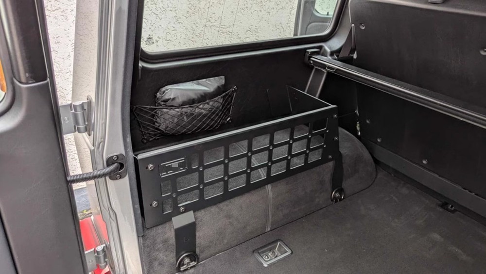 2PCS for Benz G Class G500 G55 2004-2017 Storage Box Molle Panel Rear Trunk Rack