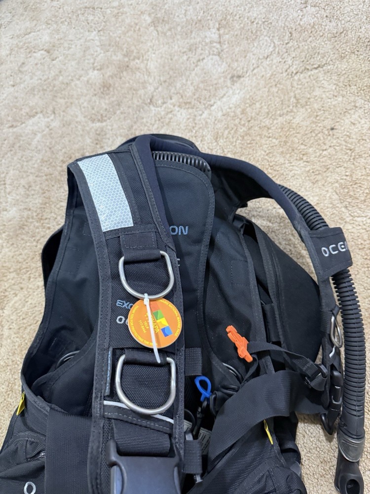 Oceanic Excursion QLR-3 Scuba Dive Pack. BIOFLEX Black, Size Large.