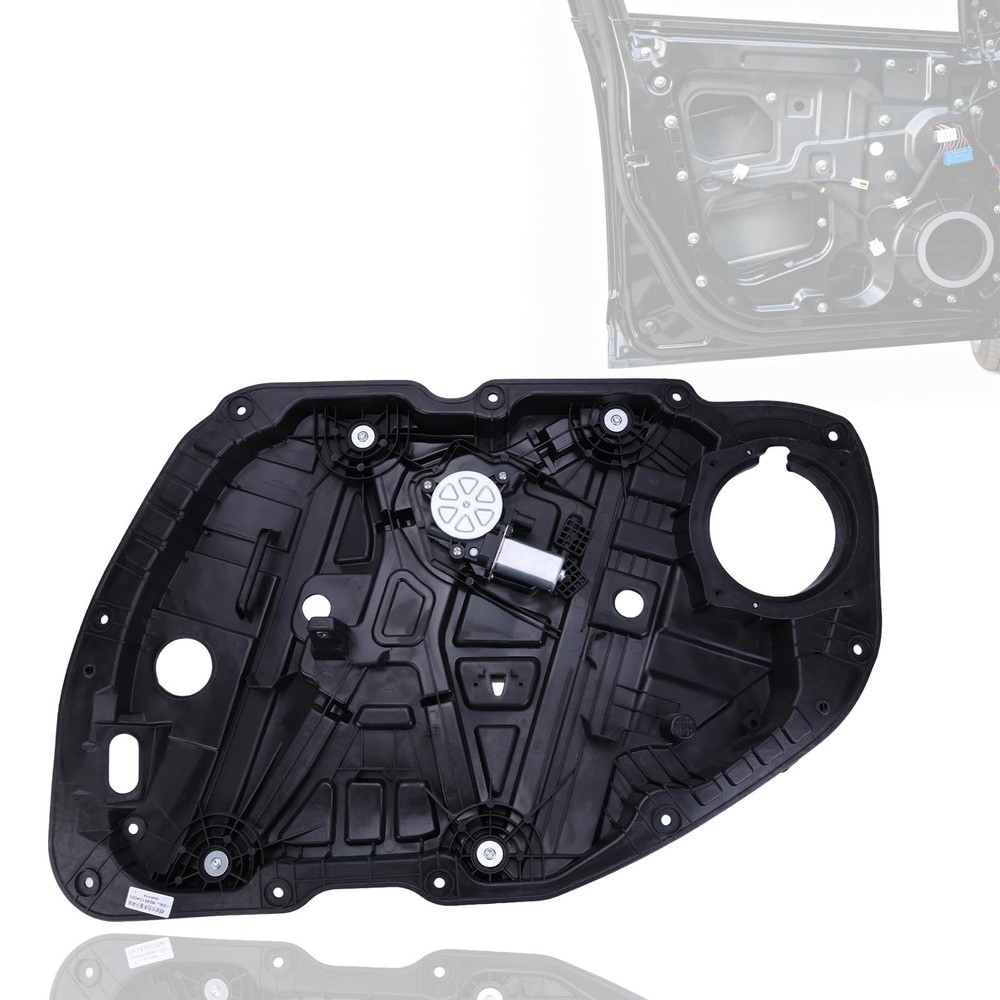 Power Window Regulator Panel 2-Pin Motor Front Right for Optima 2016-2020