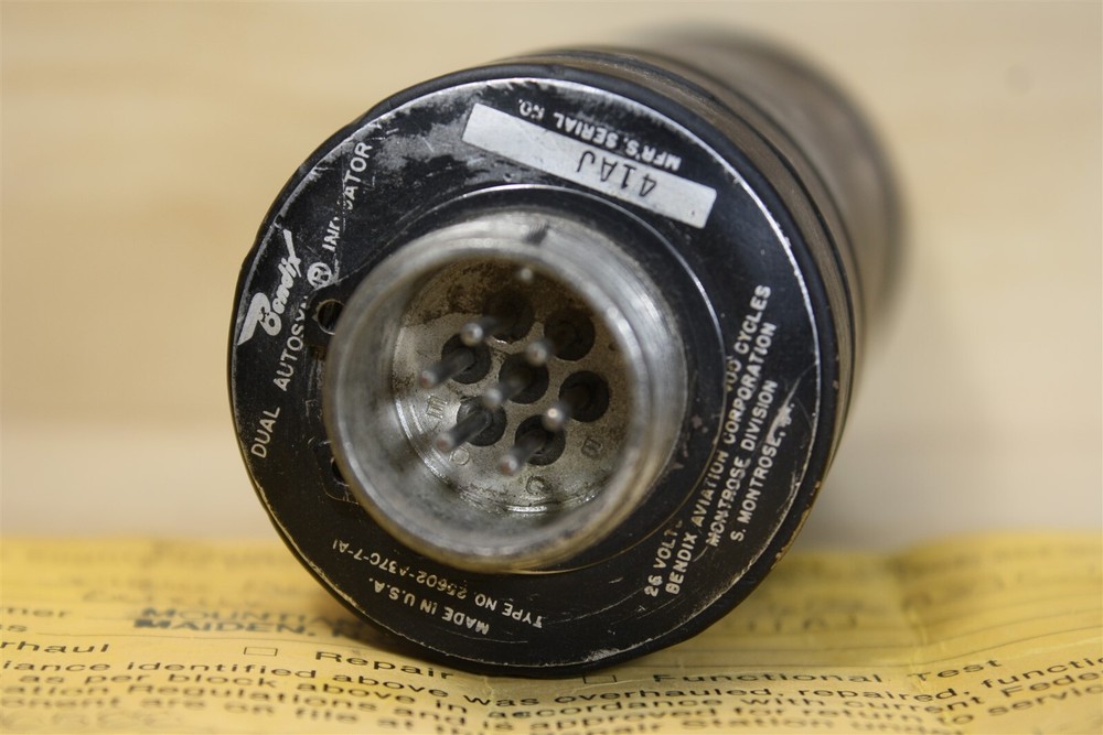 Bendix 25602-A37C-7-A1 Autosyn Torque Pressure Indicator