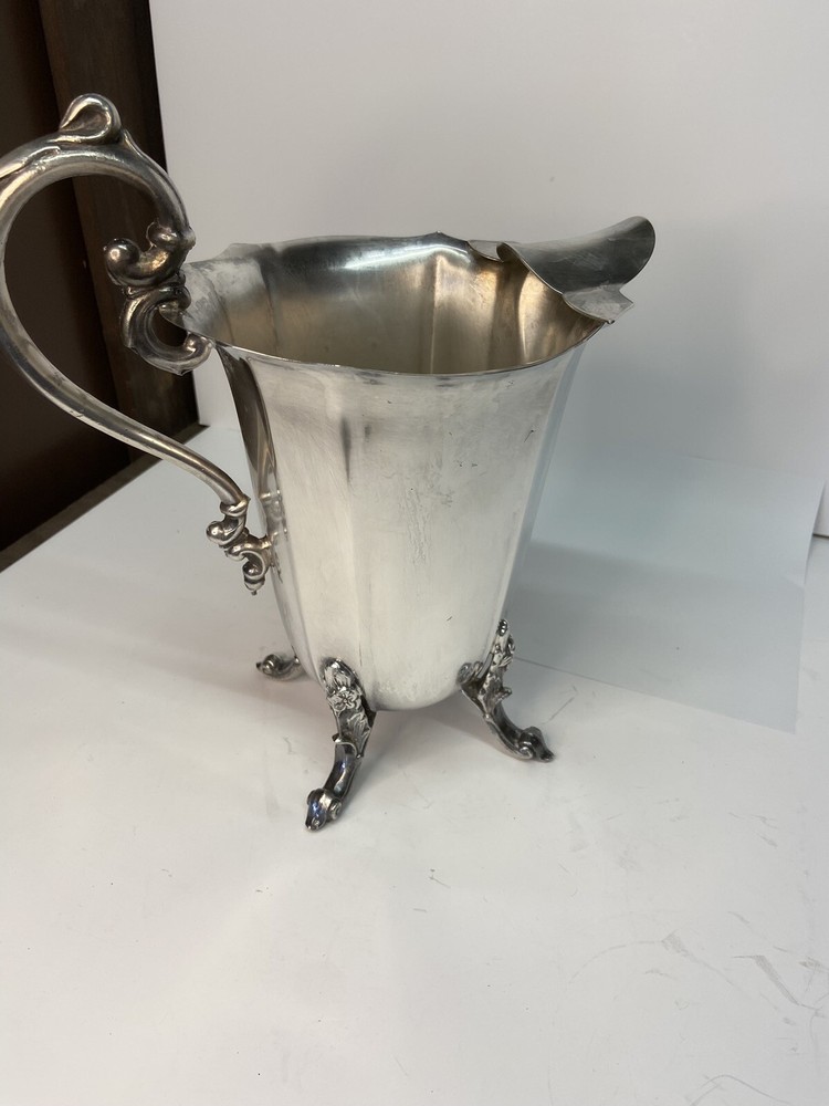 Antique Silver Plated Pitcher